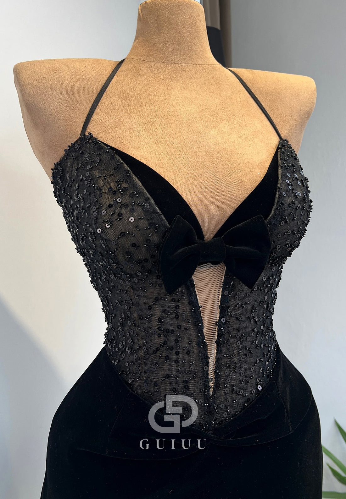 Halter Sleeveless Corset Tulle Mini Homecoming Dress