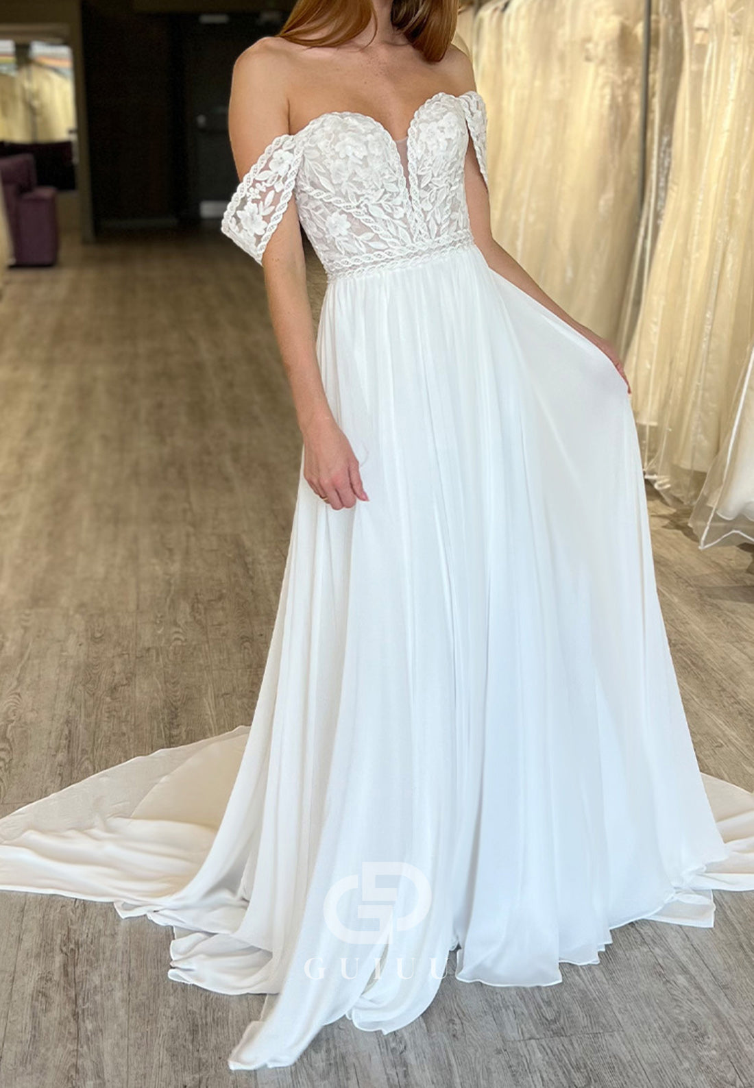 Elegant Strapless Sleeveless Corset Wedding Dress