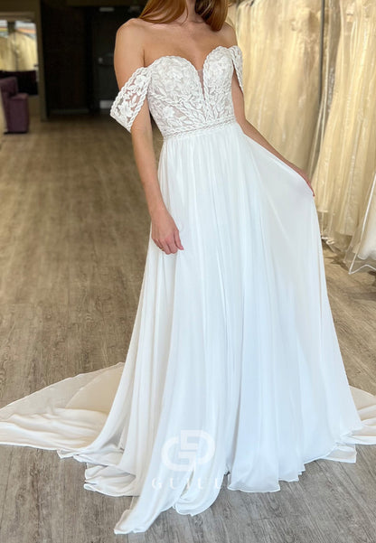 Elegant Strapless Sleeveless Corset Wedding Dress