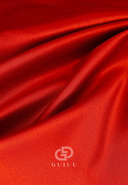 One Shoulder Formal Capes Satin Sequined Evening Dress