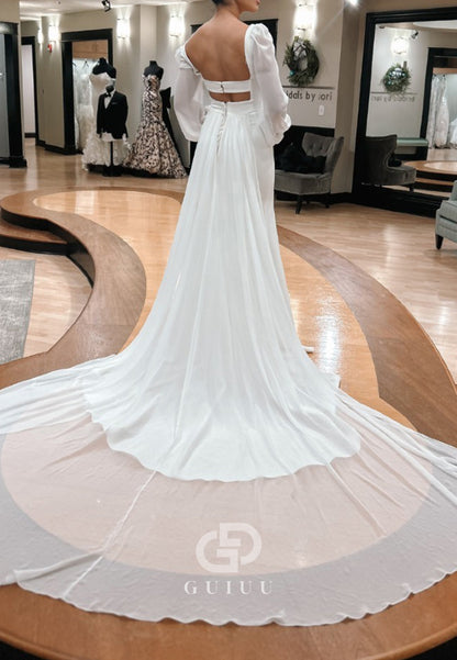 Simple Sweetheart Backless Mermaid Wedding Dress