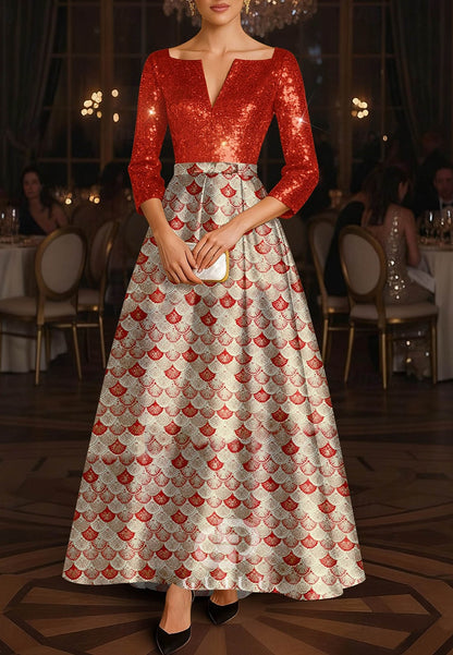 Elegant Formal Dress Formal Wedding Floor Length Evening Dress