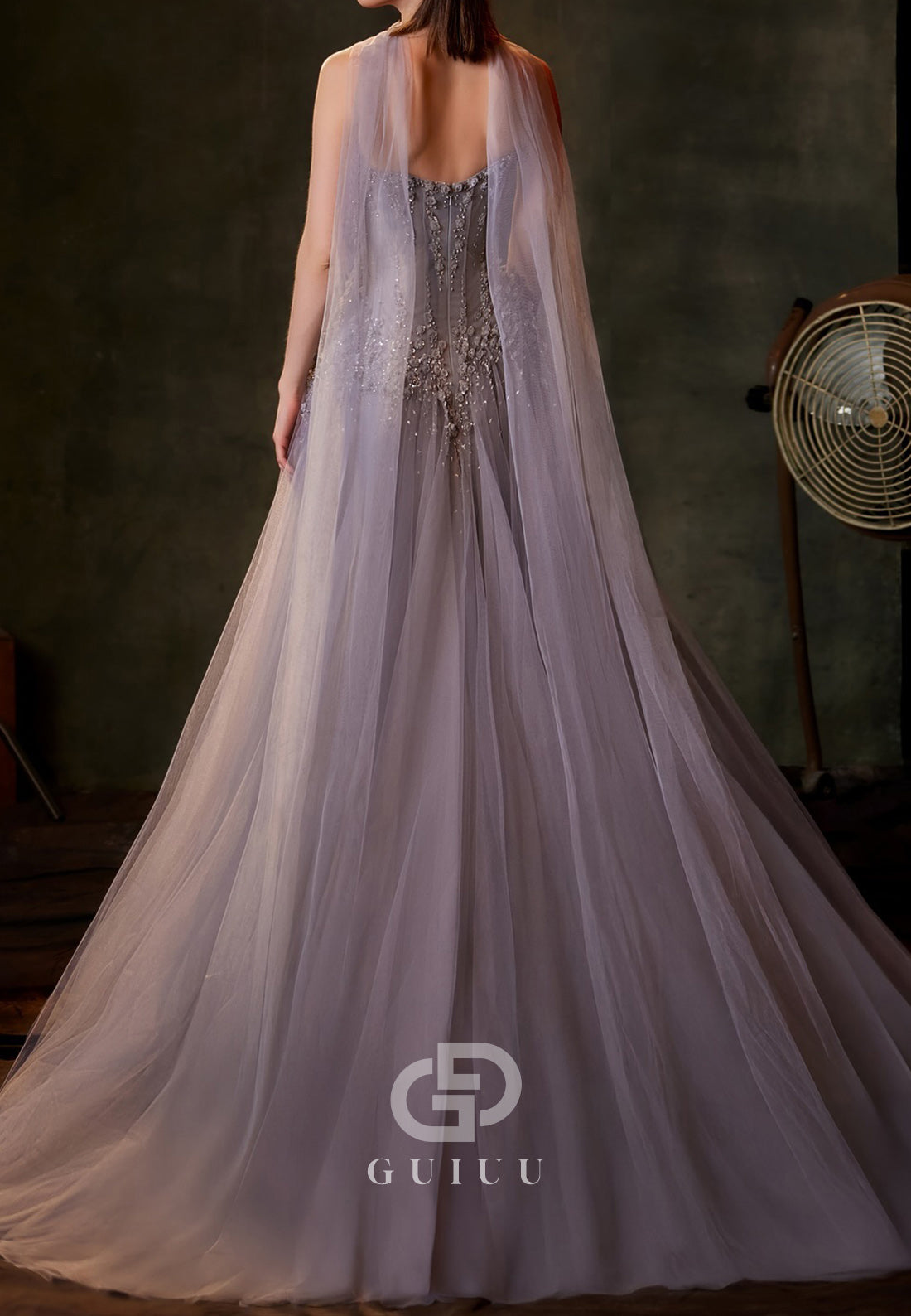 Charming A-Line Strapless Sleeveless Appliques Corset Evening Dress