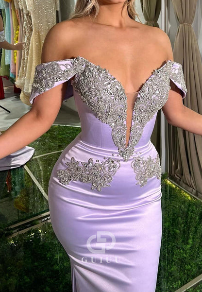 Charming Sweetheart Sleeveless Beads Mermaid Evening Dress