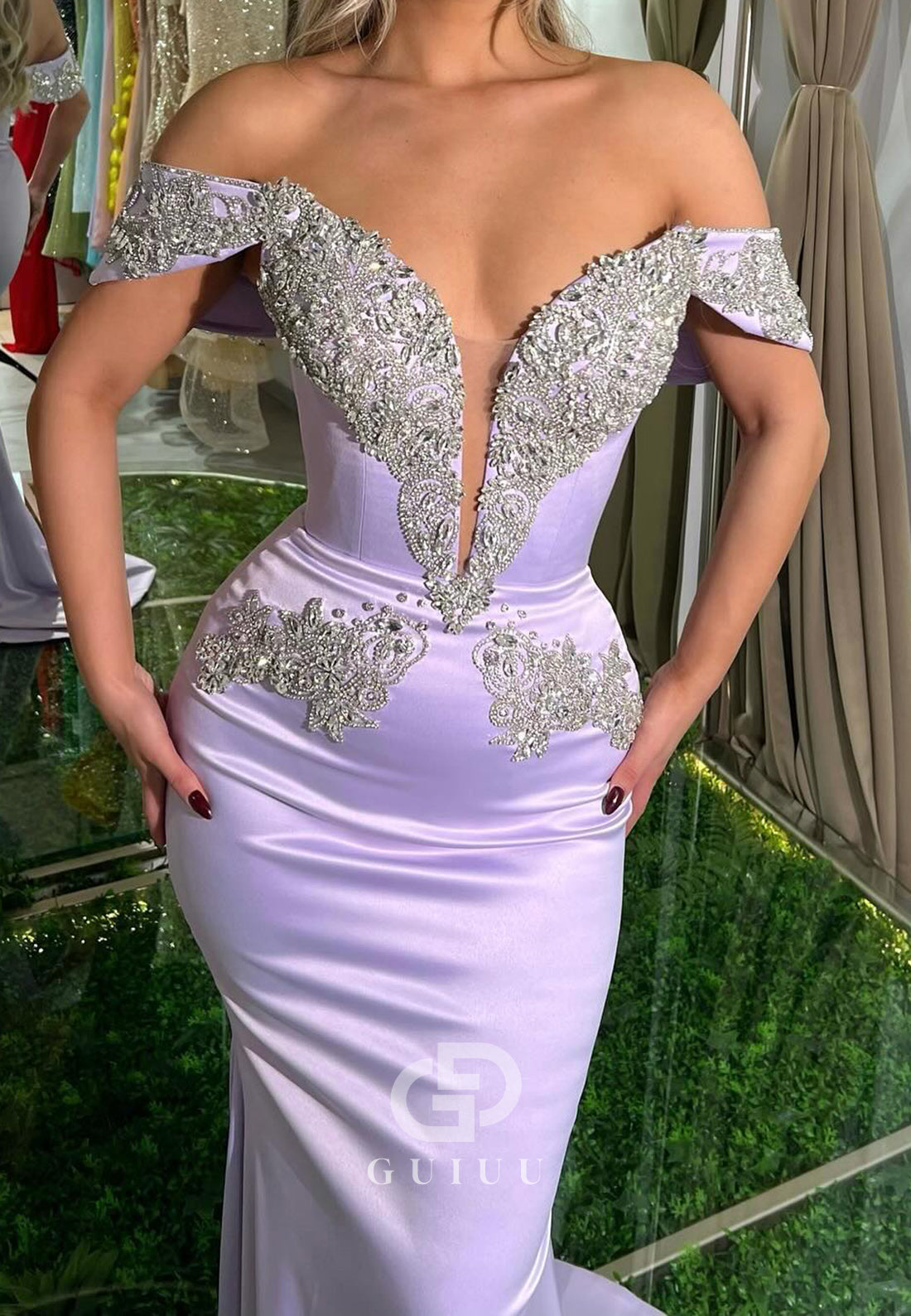 Charming Sweetheart Sleeveless Beads Mermaid Evening Dress