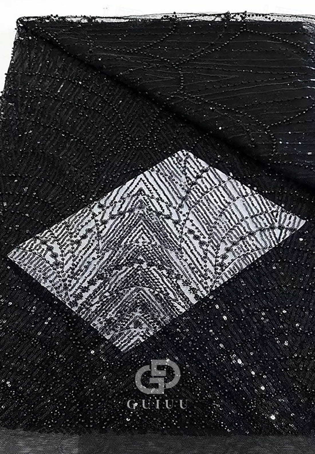 A-Line Off-Shoulder Cap Sleeves Sequins Evening Dress