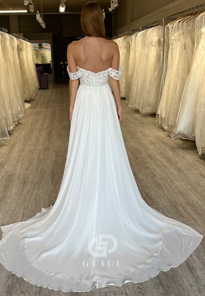 Elegant Strapless Sleeveless Corset Wedding Dress